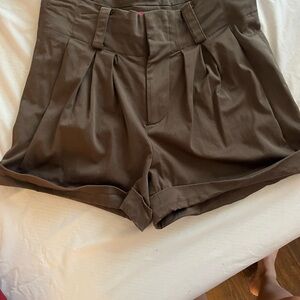 Alice + Olivia High Waist brown Shorts